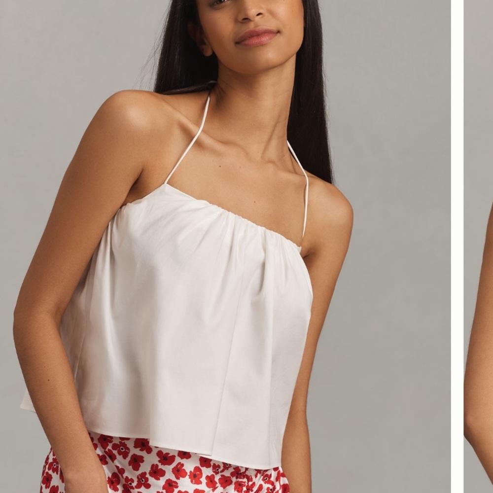 NWT Reformation Addy Square Neck Halter Top